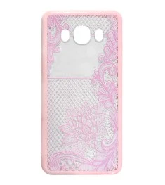 Силикон Pattern Samsung Galaxy J5 (2016) J510 (Розовый)