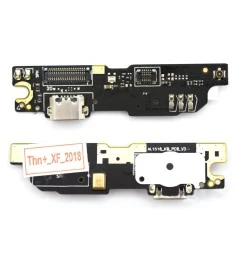 Шлейф (Flat Cable) Meizu M3 Note (L681) с разъёмом зарядки, микрофоном, вибро, п..