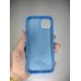 Оригінальний силіконовий чохол для Apple iPhone 15 Plus (12) у кольорі королівський синій.