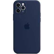 Силикон Original RoundCam Case Apple iPhone 11 Pro Max (09) Midnight Blue