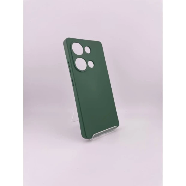 Силіконовий чохол Original Xiaomi Redmi Note 13 Pro 4G (ShutCam) (темно-зелений)