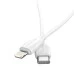 USB-кабель Borofone BX19 Benefit 20W (Type-C на Lightning) (Білий) USB-кабель Borofone BX19 Benefit 20W (Type-C на Lightning) (Білий)