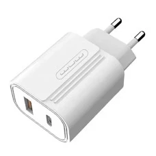 СЗУ-адаптер WUW C141 PD 20W + QC3.0 18W (Белый)