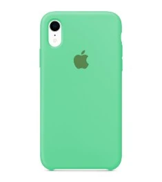 Оригінальний силіконовий чохол Apple для iPhone XR (49) Аквамариновий