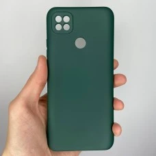 Силикон Original Xiaomi Redmi 9C (ShutCam) (Тёмно-зелёный)