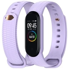 Ремешок Hexagonal Style Xiaomi Mi Band 3 / Mi Band 4 (Фиалковый)