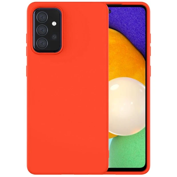 Силіконовий чохол Wave для Samsung Galaxy A72 (2021) (Червоний)