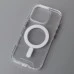 Силіконовий чохол Space Case MagSafe для Apple iPhone 16 Pro (Прозорий) Силіконовий чохол Space Case MagSafe для Apple iPhone 16 Pro (Прозорий)