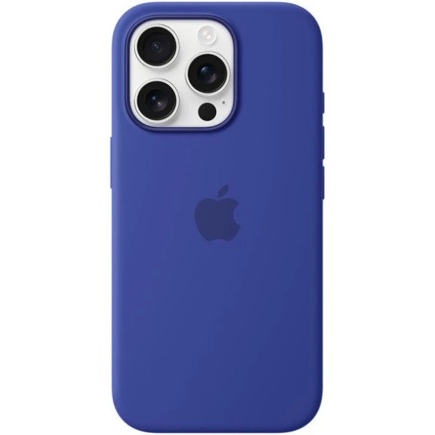 Чохол силіконовий з MagSafe для Apple iPhone 16 Pro (ультрамарин)