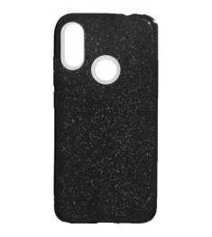 Силикон Glitter Xiaomi Redmi Note 7 (Черный)
