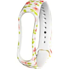 Ремешок Picture Design Xiaomi Mi Band 3 / Mi Band 4 (Маргаритка)
