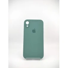 Силикон Original Square RoundCam Case Apple iPhone XR (55) Blackish Green