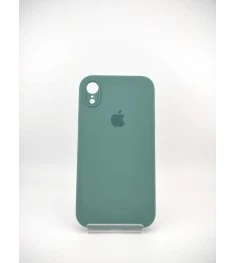 Чохол Силіконовий Оригінальний Квадратно-Круглий для Apple iPhone XR (55) Чорнув..