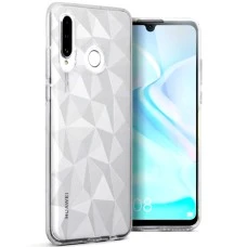 Силиконовый чехол Prism Case Huawei P30 Lite (Прозрачный)