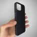 Чохол-накладка Carbon MagSafe для Apple iPhone 14 (Чорний) Чохол-накладка Carbon MagSafe для Apple iPhone 14 (Чорний)