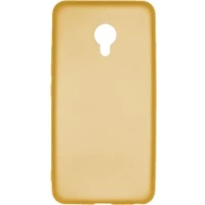 Силикон Soft Color Meizu M5 (Золотой)