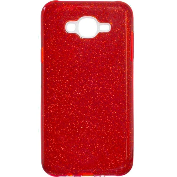 Силиконовый чехол Candy Samsung Galaxy J5 (2015) J500 (красный)