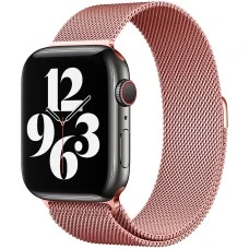 Ремешок Milanese Loop Apple Watch 38 / 40 mm (Pink)