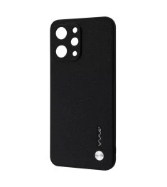 Чохол WAVE Leather Case для Xiaomi Redmi 12 4G (чорний)