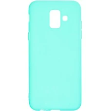 Силиконовый чехол iNavi Color Samsung Galaxy A6 (2018) A600 (Бирюзовый)