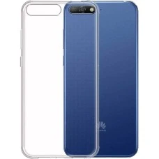 Силиконовый чехол WS Huawei Y6 Prime (2018) (прозрачный)