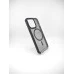 Силикон iPaky Carbon Clear with MagSafe iPhone 13 Pro (Black) Силикон iPaky Carbon Clear with MagSafe iPhone 13 Pro (Black)