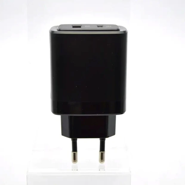 СЗУ-адаптер USB Senteo Z-01 PD / QC3.0 30W (1Type-C / 1USB) (Чёрный)