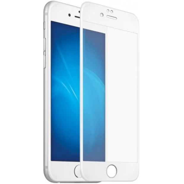 Захисне скло 5D Matte HD для Apple iPhone 7  /  8 Біле