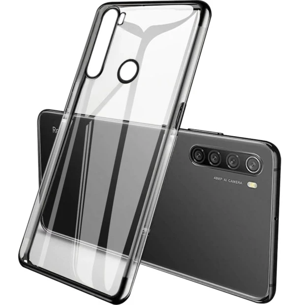 Силикон UMKU Line Xiaomi Redmi Note 8T (Чёрный)