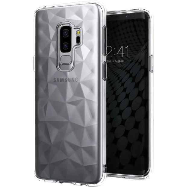 Силиконовый чехол Prism Case Samsung Galaxy S9 Plus (прозрачный)
