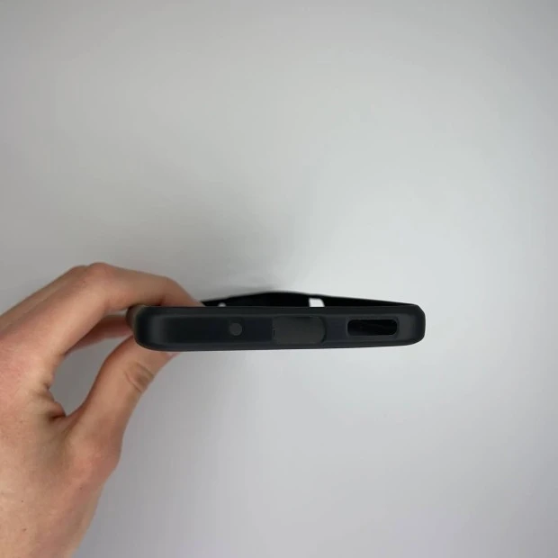Силіконовий графітовий чохол Xiaomi Poco M5 (ShutCam) (Чорний)