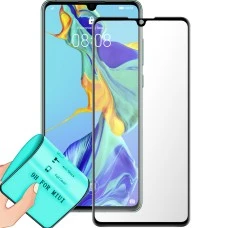 Стекло 5D Ceramic Huawei P30 Black