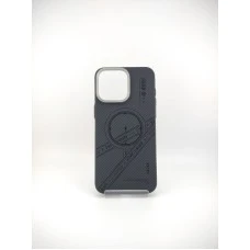 Чехол Blueo Aramid Fiber with MagSafe Apple iPhone 15 Pro Max (Black)