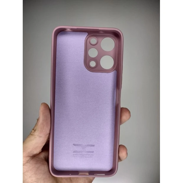 Силіконовий чохол Original Xiaomi Redmi 12 (ShutCam) (Лілімовий)