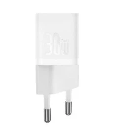 СЗУ-адаптер Baseus GaN5 30W (1Type-C) (Белый) CCGN070502