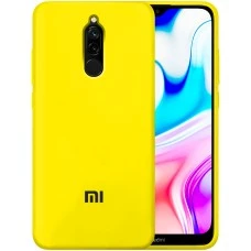 Силикон Original Case Xiaomi Redmi 8 (Жёлтый)