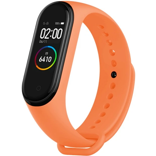 Ремешок Original Design Xiaomi Mi Band 3 / Mi Band 4 (Оранжевый)