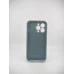 Силикон Original RoundCam Case Apple iPhone 13 Pro (55) Blackish Green Силикон Original RoundCam Case Apple iPhone 13 Pro (55) Blackish Green