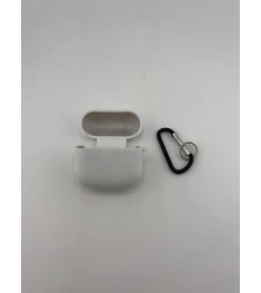 Чохол для навушників Full Silicone Case with Microfiber Apple AirPods 4 (06) Біл..