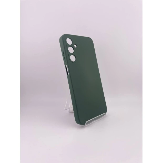 Силікон Original Samsung Galaxy A25 (ShutCam) (Темно-зелений)