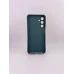 Силікон Original Samsung Galaxy A25 (ShutCam) (Темно-зелений)