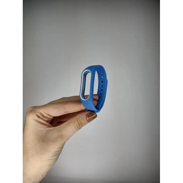 Ремешок Original Design Xiaomi Mi Band 2 (Синий/Белый)