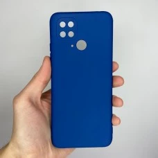 Силикон Original 360 Case Xiaomi Redmi 10C (ShutCam) (Кобальт)