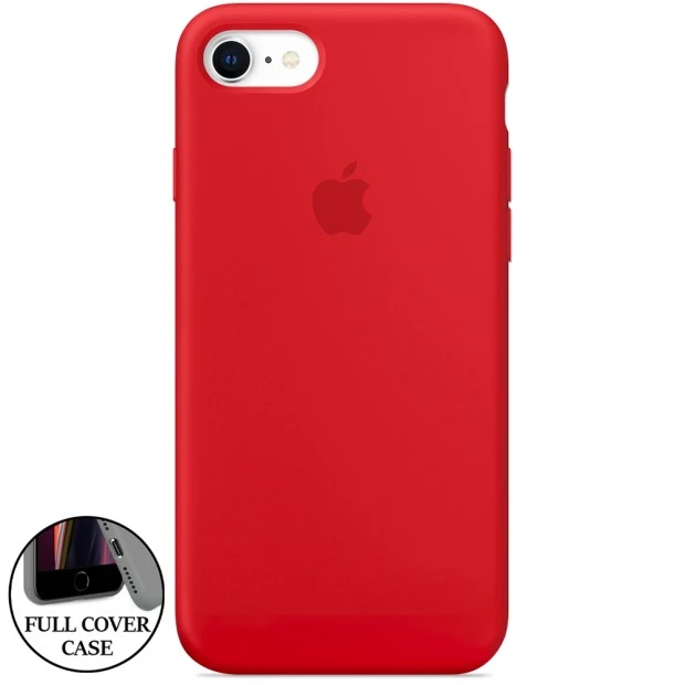 Силикон Original Round Case Apple iPhone 7 / 8 (05) Product RED