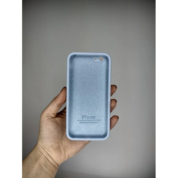 Силикон Original Square RoundCam Case Apple iPhone 6 / 6s (15) Lilac