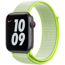Ремешок Nylon Apple Watch 42 / 44 mm (Салатовый)