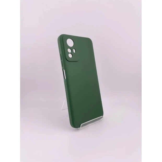 Силікон оригінальний Xiaomi Redmi Note 12S 4G (ShutCam) (темно-зелений)