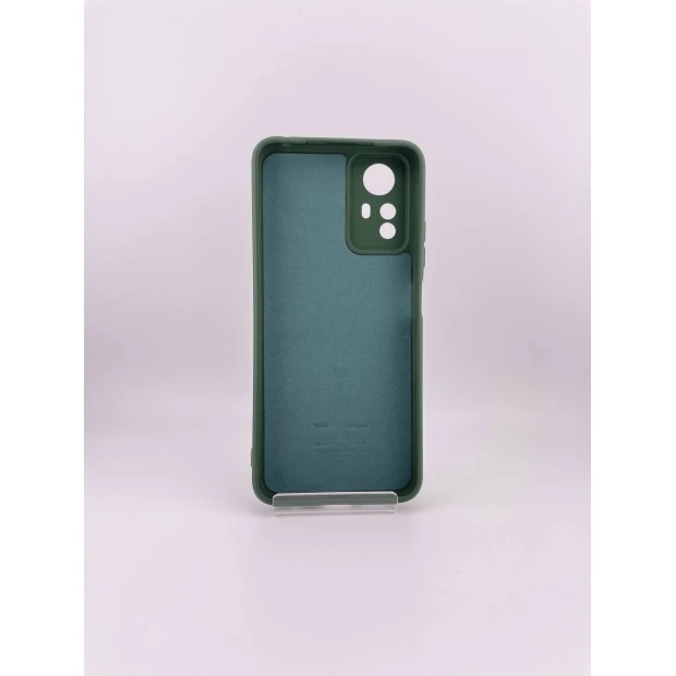 Силікон оригінальний Xiaomi Redmi Note 12S 4G (ShutCam) (темно-зелений)