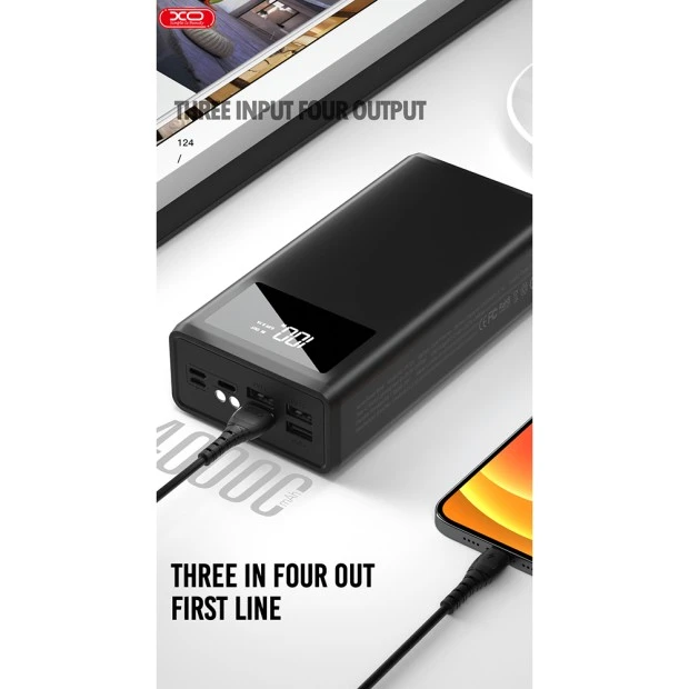 PowerBank XO PR123 30000mAh (Black)