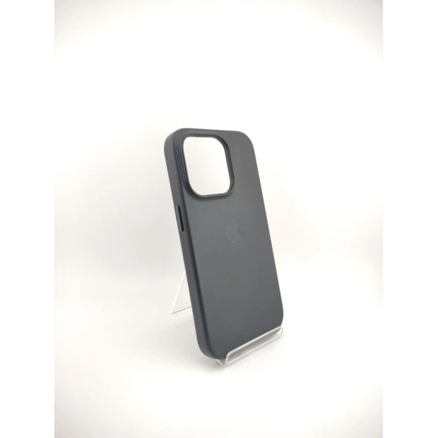 Чехол Leather Case with Magsafe Apple IPhone 14 Pro (Midnight)